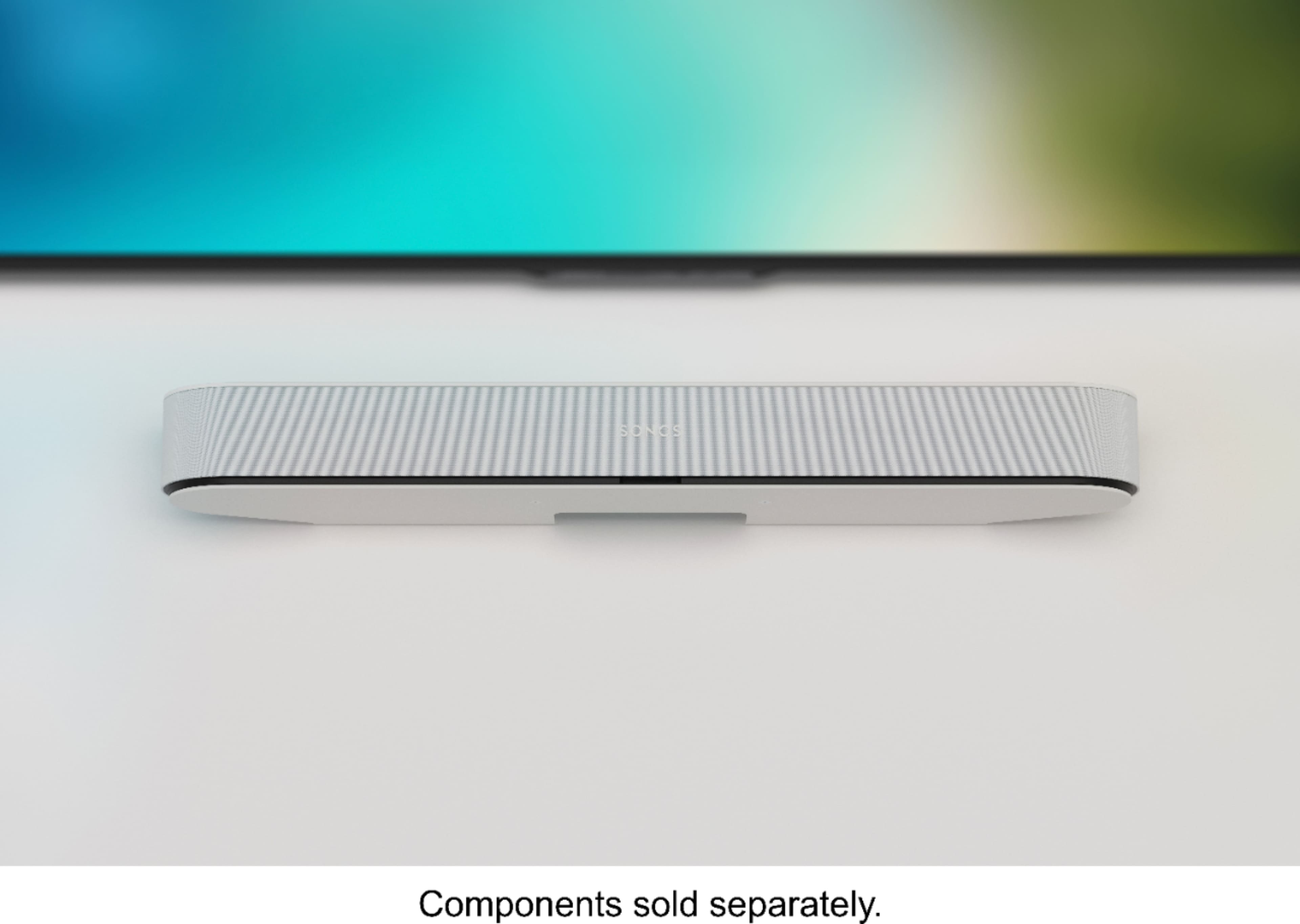 Alt View 12. Sonos - Beam Wall Mount - White.