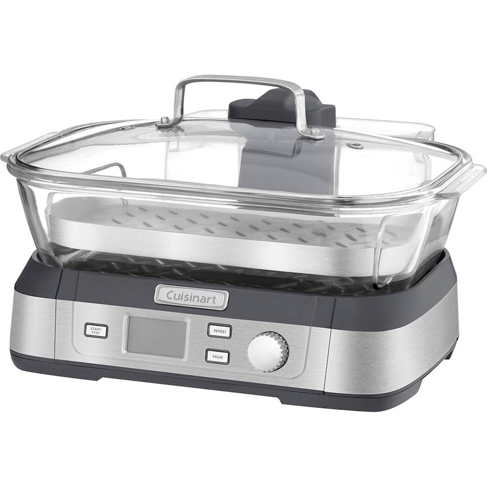 Cuisinart STM-1000 CookFresh Digital Glass Steamer, Stainless Steel - Bed  Bath & Beyond - 22391298
