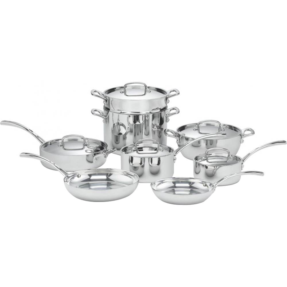 Best Buy: Cuisinart Pro Classic 13-Piece Stainless-Steel Cookware Set  Stainless-Steel HW86-13GR
