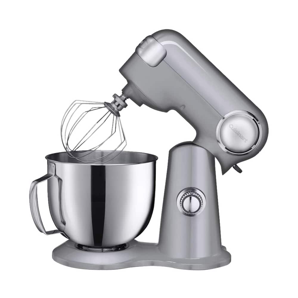 Front. Cuisinart - SM-50BC Precision Master Tilt-Head Stand Mixer - Brushed Chrome.