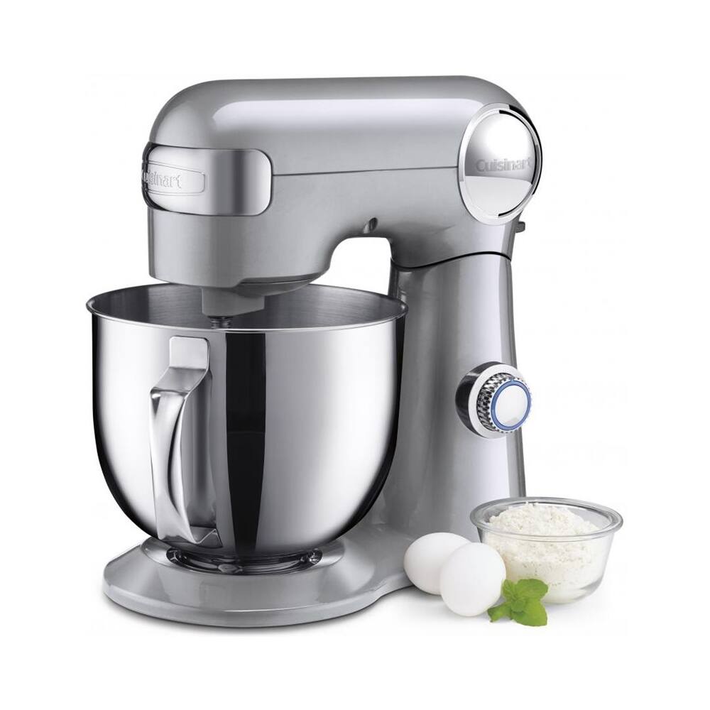Alt View 12. Cuisinart - SM-50BC Precision Master Tilt-Head Stand Mixer - Brushed Chrome.