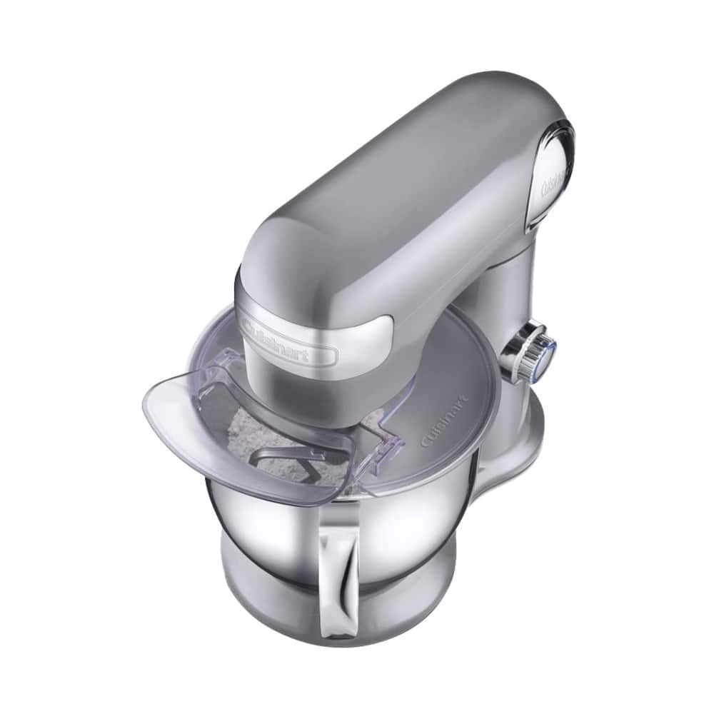 Left. Cuisinart - SM-50BC Precision Master Tilt-Head Stand Mixer - Brushed Chrome.