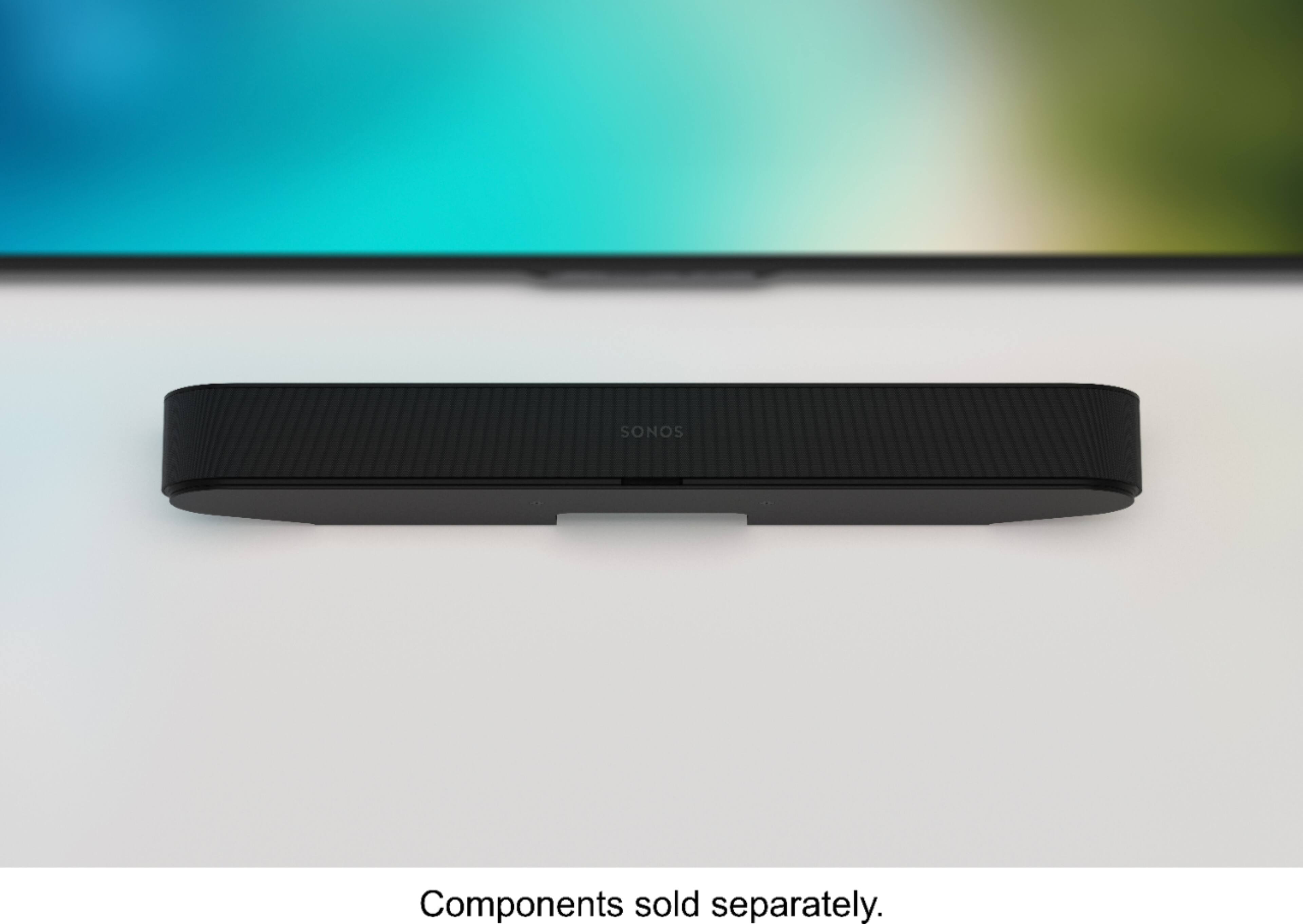 Alt View 12. Sonos - Wall Mount for Beam - Black.