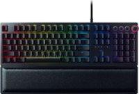 Front Zoom. Razer - Huntsman Elite Full Size Wired Opto-Mechanical Clicky Switch Gaming Keyboard with RGB Chroma Backlighting - Black.
