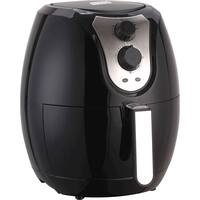 Emerald - 3.2L Analog Air Fryer - Black - Front_Zoom