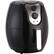 Front. Emerald - 3.2L Analog Air Fryer - Black.