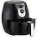 Left. Emerald - 3.2L Analog Air Fryer - Black.