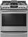 Front. LG - 6.3 Cu. Ft. Slide-In True Convection Gas Range with EasyClean and UltraHeat Power Burner - Stainless Steel.