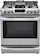 Front. LG - 6.3 Cu. Ft. Smart Slide-In Dual Fuel True Convection Range with EasyClean and ProBake Convection - Stainless steel.
