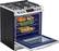 Alt View 20. LG - 6.3 Cu. Ft. Smart Slide-In Dual Fuel True Convection Range with EasyClean and ProBake Convection - Stainless steel.
