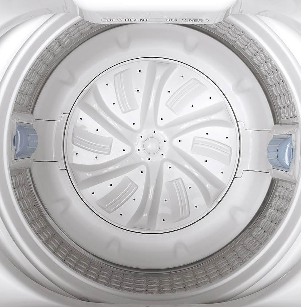Alt View 2. GE - 2.8 Cu. Ft. Top Load Washer with Portable - White/Black.
