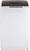 GE - 2.8 Cu. Ft. High-Efficiency Top Load Washer with Electronic LED One Touch Controls - White/Black