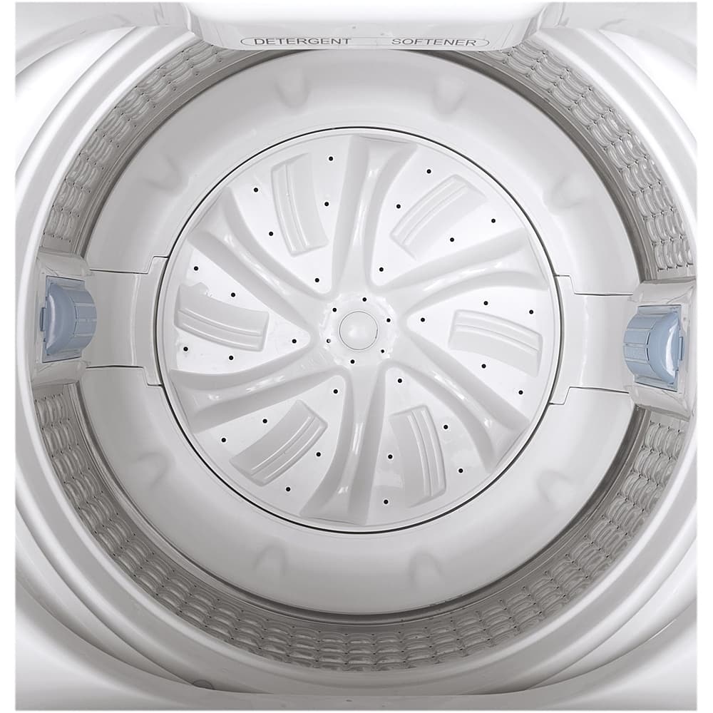 Alt View 11. GE - 2.8 Cu. Ft. Top Load Washer - White/Black.