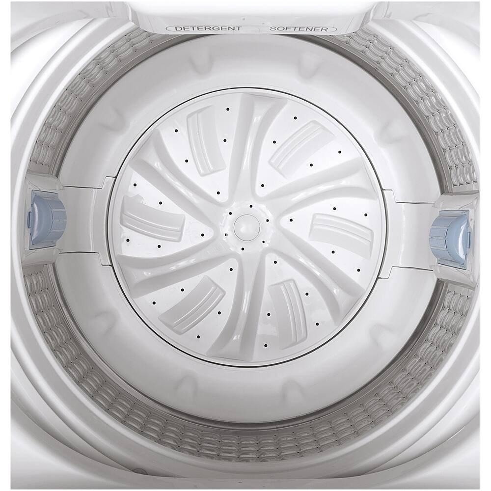Alt View 11. GE - 2.8 Cu. Ft. Top Load Washer - White/Black.