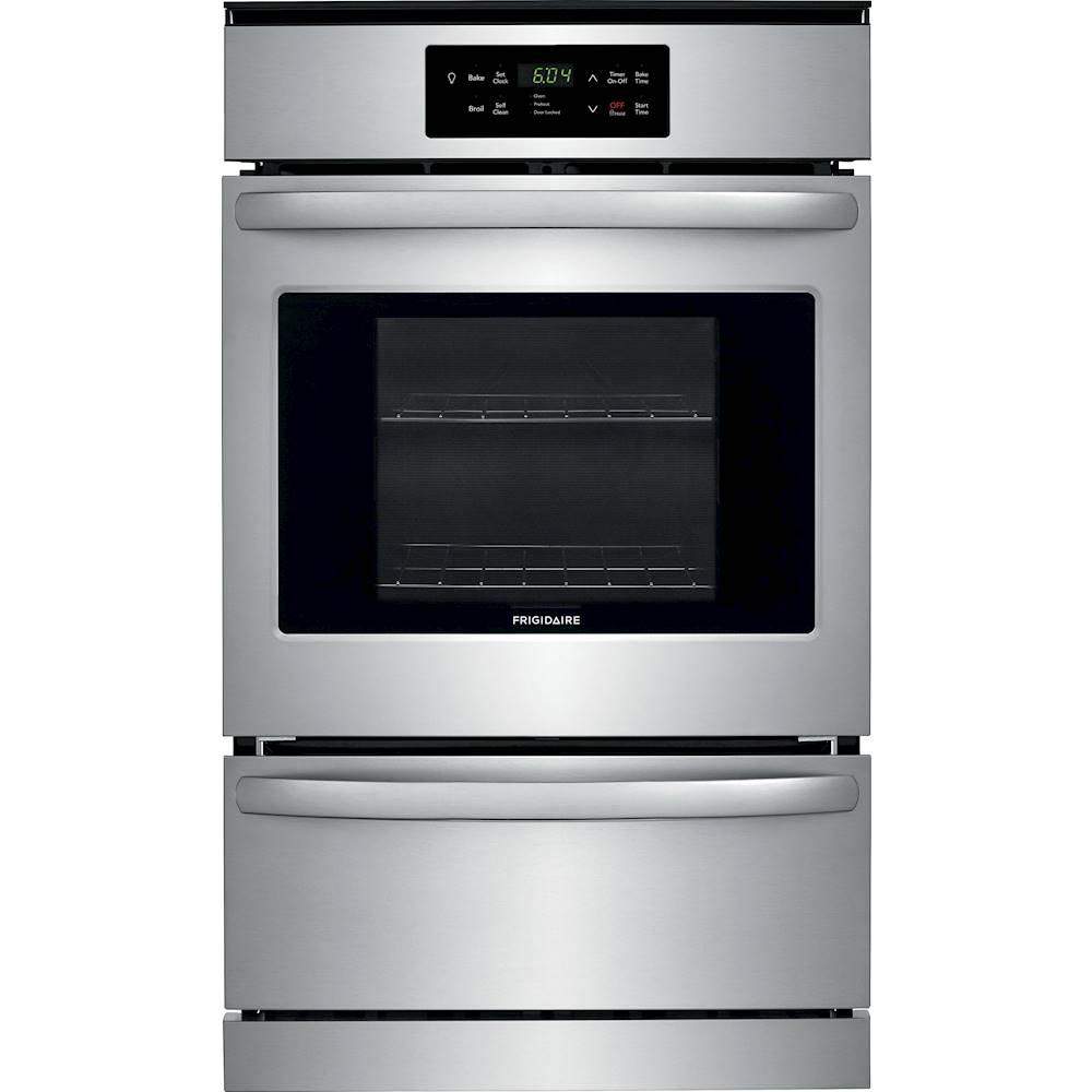 Frigidaire 24" Built-In Single Gas Wall Oven Stainless steel FFGW2426US 24 In Single Gas Wall Oven In Stainless Steel