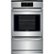 Front. Frigidaire - 24" Built-In Single Gas Wall Oven - Stainless Steel.