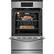 Alt View 14. Frigidaire - 24" Built-In Single Gas Wall Oven - Stainless Steel.