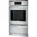 Left. Frigidaire - 24" Built-In Single Gas Wall Oven - Stainless steel.