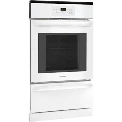 Frigidaire 24 Built In Single Gas Wall Oven White Ffgw2426uw Best - O Keefe And Merritt Wall Oven