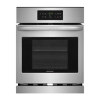 Frigidaire - 24" Built-In Single Electric Wall Oven - Stainless steel - Front_Zoom