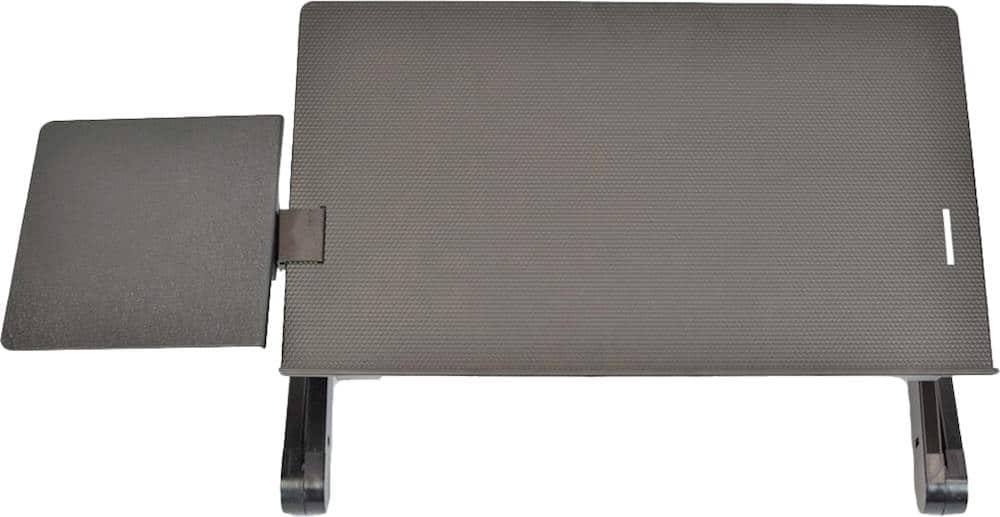 Front. Uncaged Ergonomics - WorkEZ Keyboard Tray - Black.