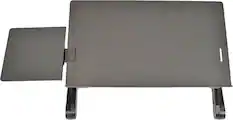 Front. Uncaged Ergonomics - WorkEZ Keyboard Tray - Black.