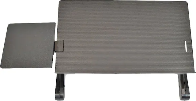 Front. Uncaged Ergonomics - WorkEZ Keyboard Tray - Black.