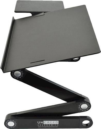 Alt View 18. Uncaged Ergonomics - WorkEZ Keyboard Tray - Black.