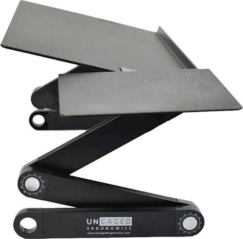 Alt View 19. Uncaged Ergonomics - WorkEZ Keyboard Tray - Black.