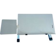 Front. Uncaged Ergonomics - WorkEZ Keyboard Tray - Silver.