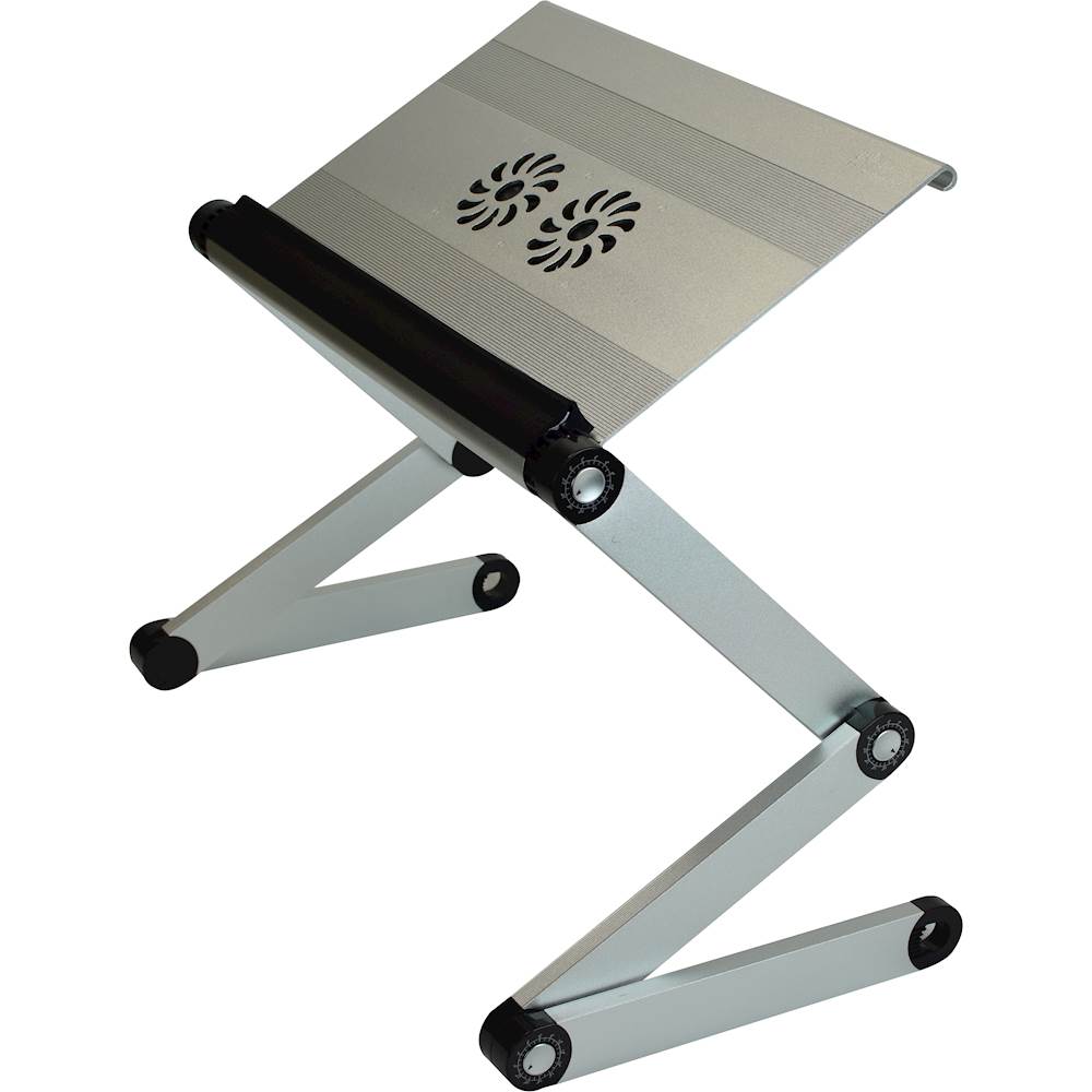 WorkEZ Executive adjustable aluminum laptop stand & ergonomic lap desk –  UncagedErgonomics