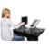Alt View Zoom 14. Uncaged Ergonomics - WorkEZ Executive Adjustable Laptop Cooling Tray - Silver.