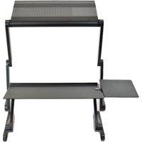 Uncaged Ergonomics - WorkEZ Standing Desk - Black - Front_Zoom