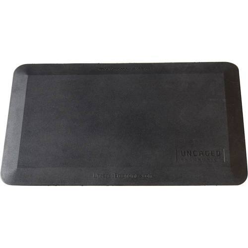 20"x34" Cushioned Standing Mat Black - Uncaged Ergonomics: Anti-Fatigue, Indoor Office Comfort