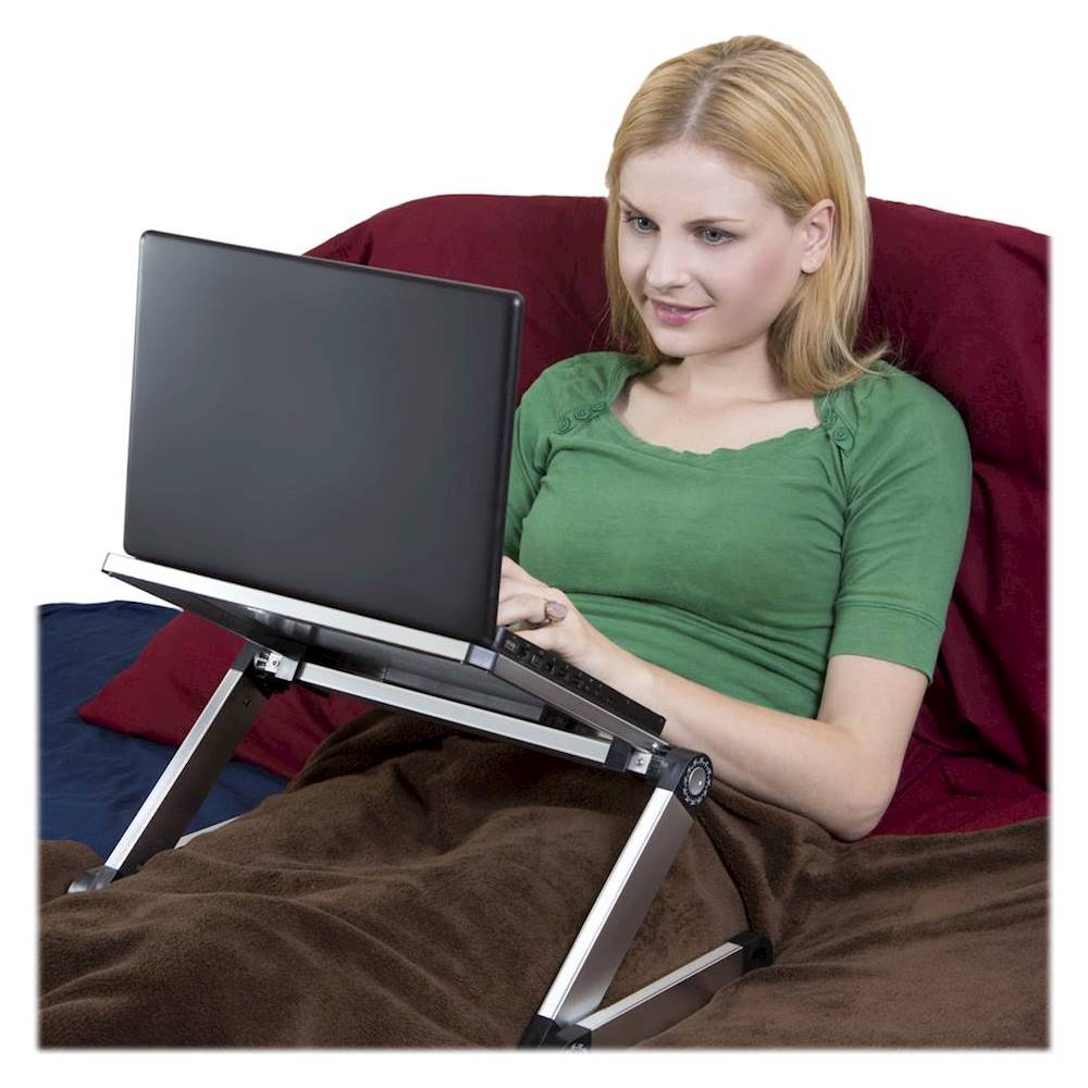 FREE2DAYSHIP Fits up to 15" Laptop Good Vibes NEW LapGear MyStyle Lap Desk 