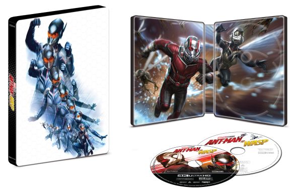  Ant-Man and the Wasp [SteelBook] [Digital Copy] [4K Ultra HD Blu-ray/Blu-ray] [Only @ Best Buy] [2018]