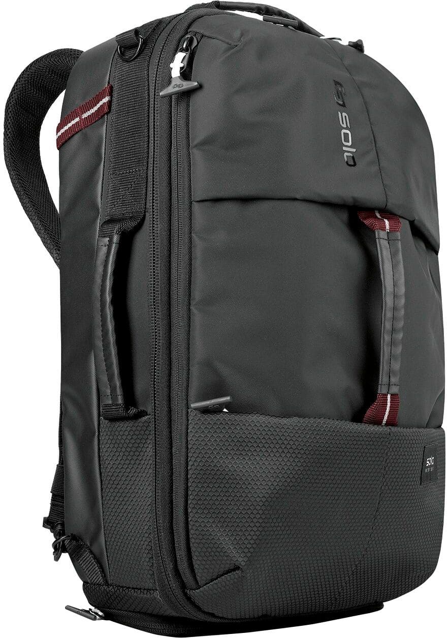 Alt View 15. Solo New York - Varsity Collection All-Star Duffel Backpack - Black.