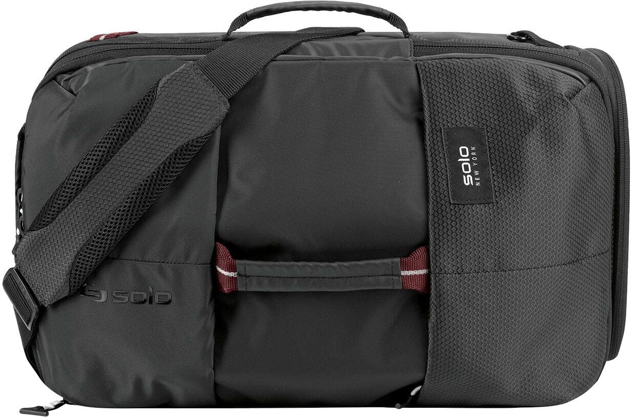 Alt View 18. Solo New York - Varsity Collection All-Star Duffel Backpack - Black.