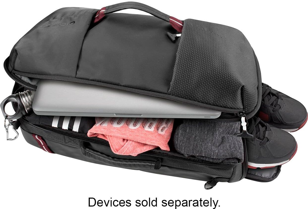 Alt View 21. Solo New York - Varsity Collection All-Star Duffel Backpack - Black.