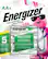 Front. Energizer - Recharge Universal Rechargeable AA Batteries (4-Pack) - Silver.