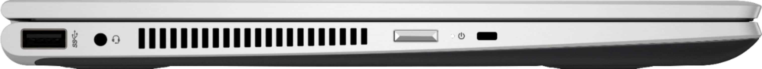 Alt View 12. HP - Pavilion x360 2-in-1 14" Touch-Screen Laptop - Intel Core i3 - 8GB Memory - 500GB Hard Drive - Natural Silver, Ash Silver Vertical Brushed.