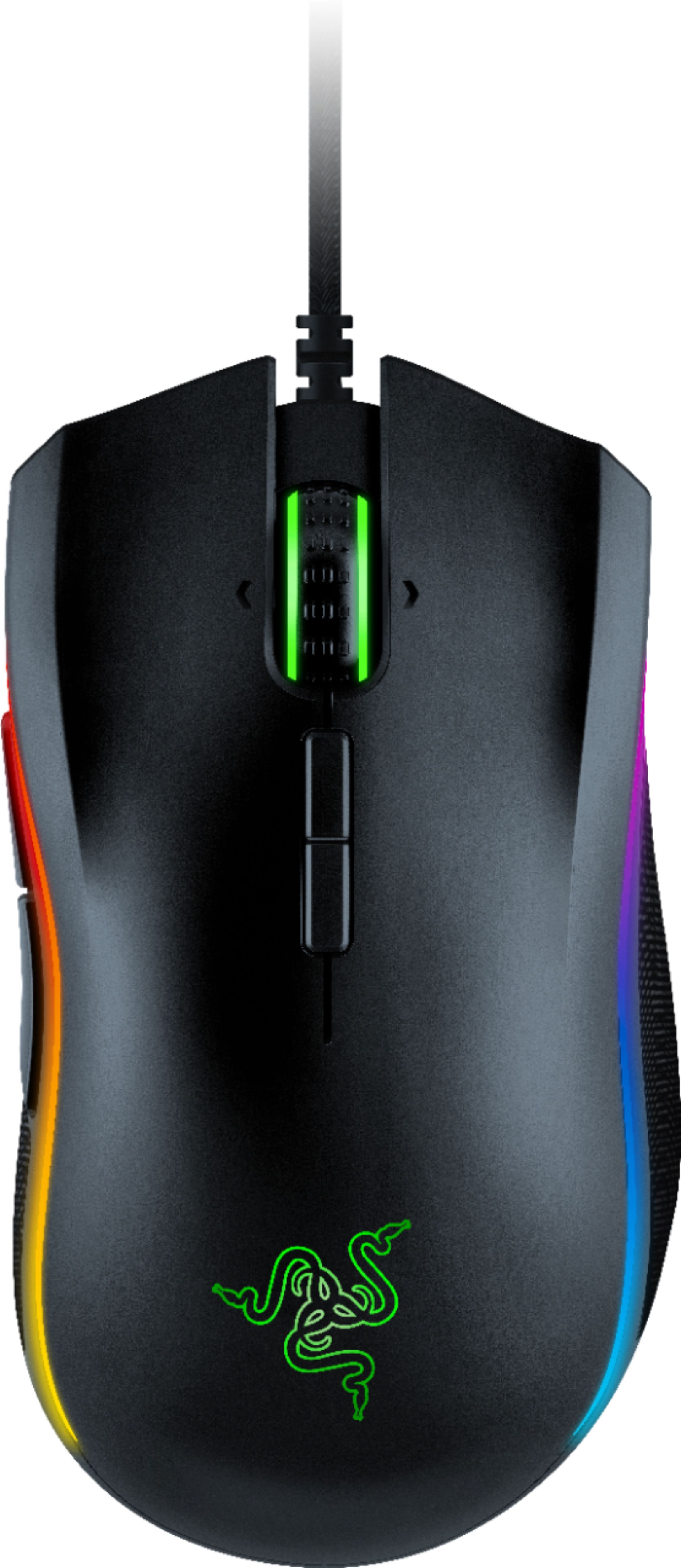 Dele klynke nød Razer Mamba Elite Wired Optical Gaming Mouse Black RZ01-02560100-R3U1 -  Best Buy
