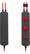 Alt View Standard 5. Klipsch - Image S4i Rugged Earbud Headphones - Red.