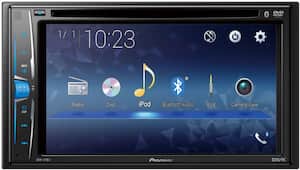 Pioneer - 6.2" - Built-in Bluetooth - In-Dash CD/DVD/DM Receiver - Black - Front_Zoom