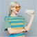 Alt View 11. JAM - Hang Around Portable Bluetooth Speaker - Cream Soda.