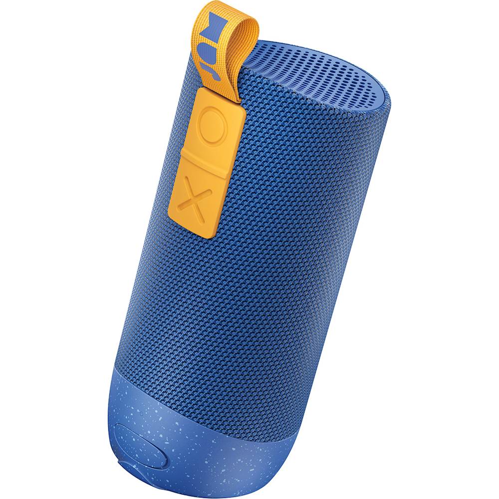 Left View: JAM - Zero Chill Portable Bluetooth Speaker - Blue