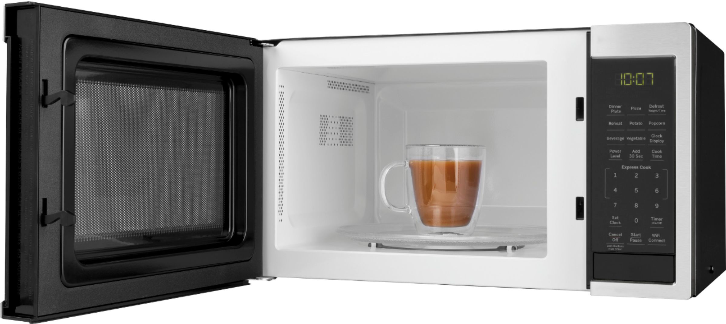 GE Smart Countertop Microwave Oven with Scan-to-Cook Technology review:  GE's smart microwave works well with Alexa, but scan-to-cook is underheated  - CNET