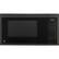 Front. GE - 0.9 Cu. Ft. Microwave - Black Stainless Steel.