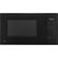 Front. GE - 0.9 Cu. Ft. Microwave - Black.
