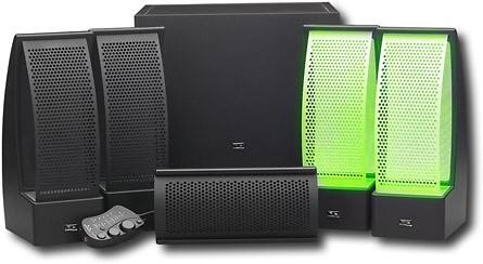 Front Standard. MasonWare - Illuminated Speaker System (6-Piece).